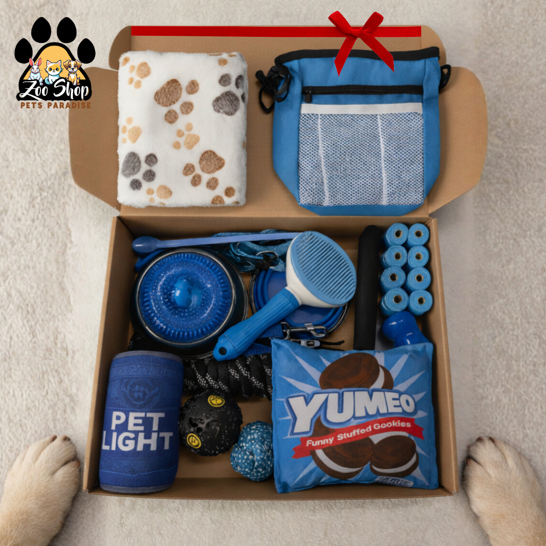 Kit Esencial para Perros 31 accesorios. Entrenamiento y Cuidado (Todo en Uno) - Color rosado