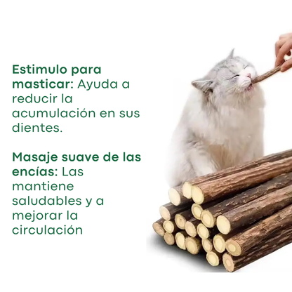 Palitos de matatabi saborizados