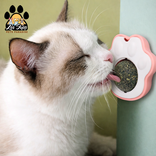 Juguete Adhesivo de Catnip - Color rosado