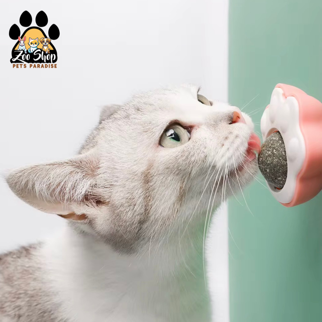 Juguete Adhesivo de Catnip - Color rosado