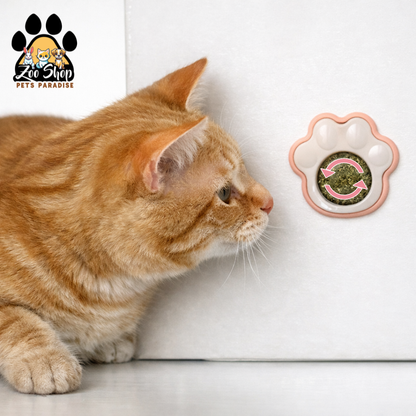 Juguete Adhesivo de Catnip - Color rosado