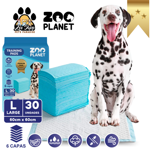 Pads Super Absorbentes Marca Zoo Planet