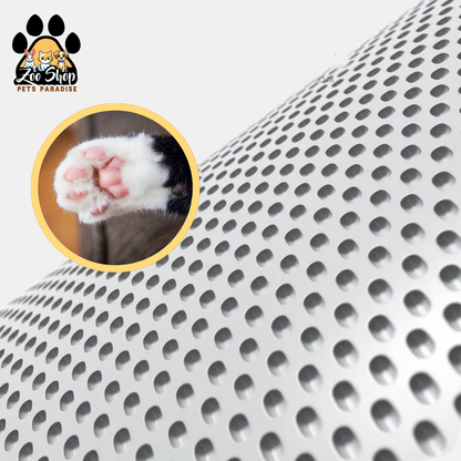 Alfombra para Arenero - Tamaño M (75 X 55 CM) - Color gris