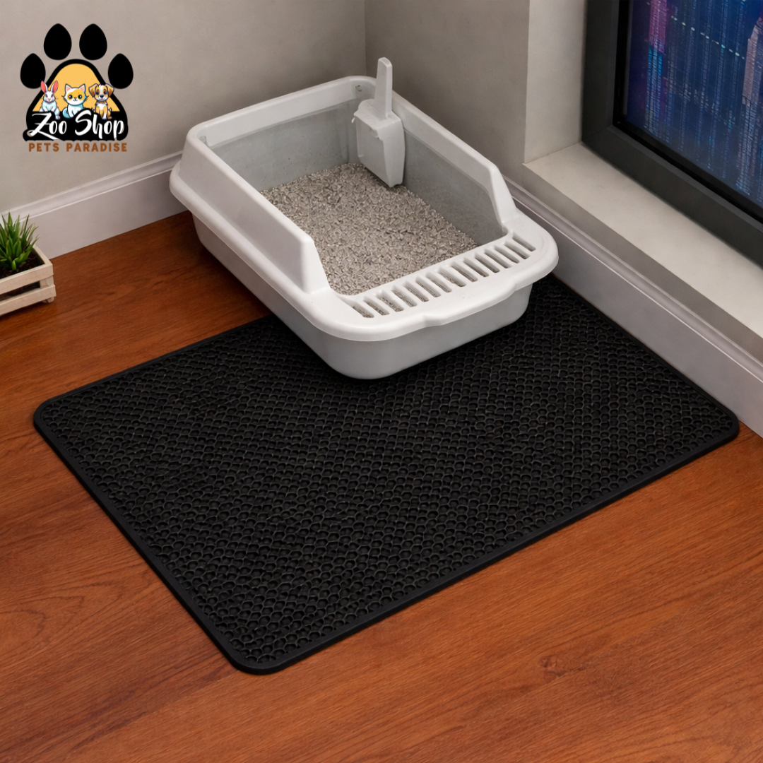 Alfombra para Arenero - Tamaño S (45 X 60 CM) - Color negro