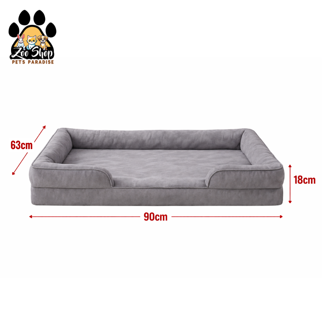 Cama Colchón Ortopédico con Bordes