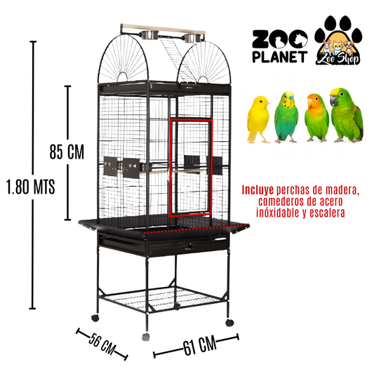Jaula para Aves - Modelo D